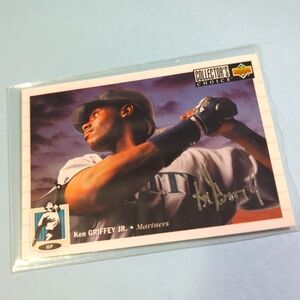 1994 Upper Deck Collector's Choice - Silver Foil Signature #117 Ken Griffey Jr